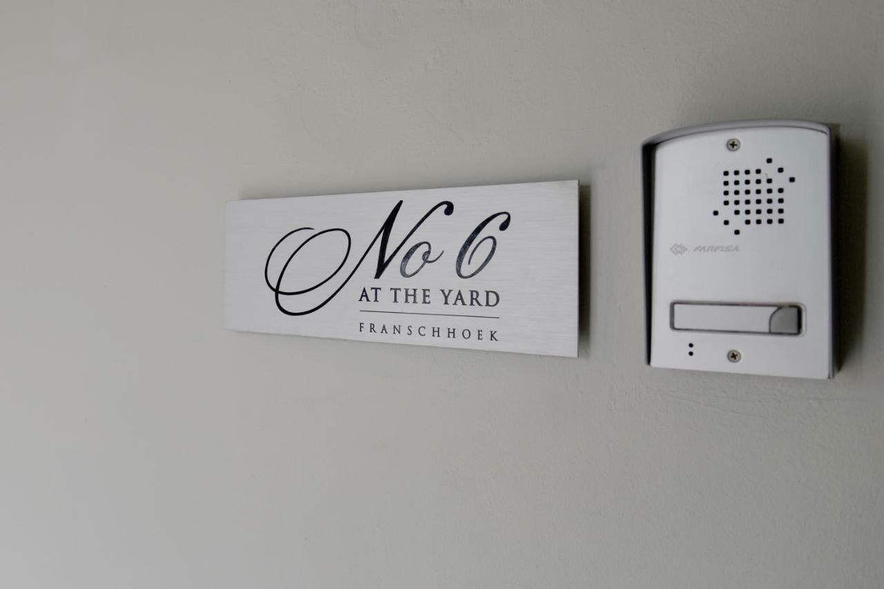 No. 6 The Yard Franschhoek Exterior foto